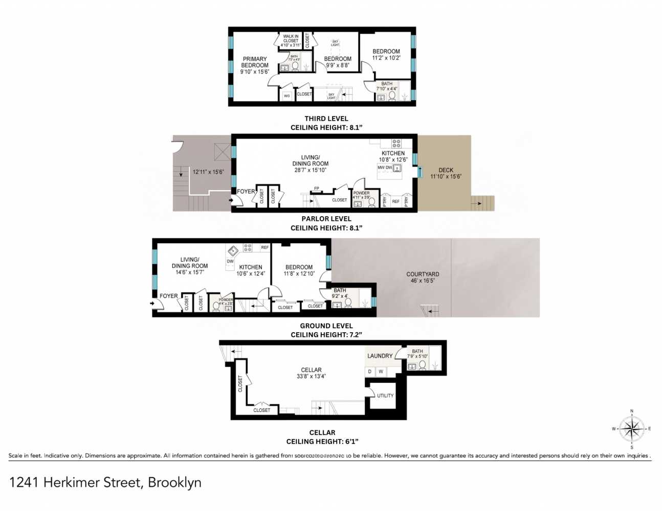 Floorplan for 1241 Herkimer Street