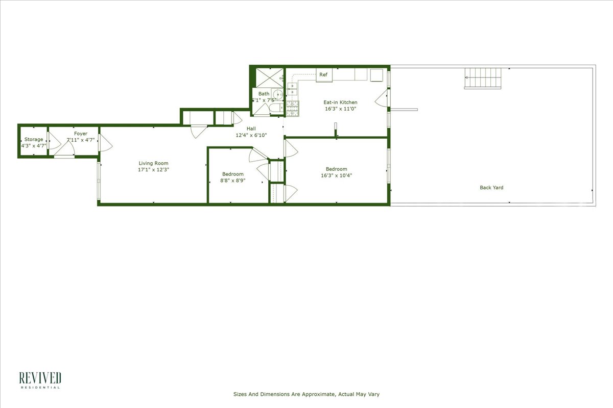 Floorplan for 2922 Brighton 12th Street