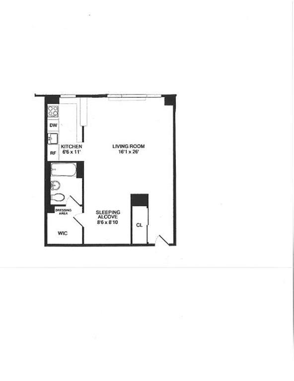 Floorplan for 116 Central Park, 9-F