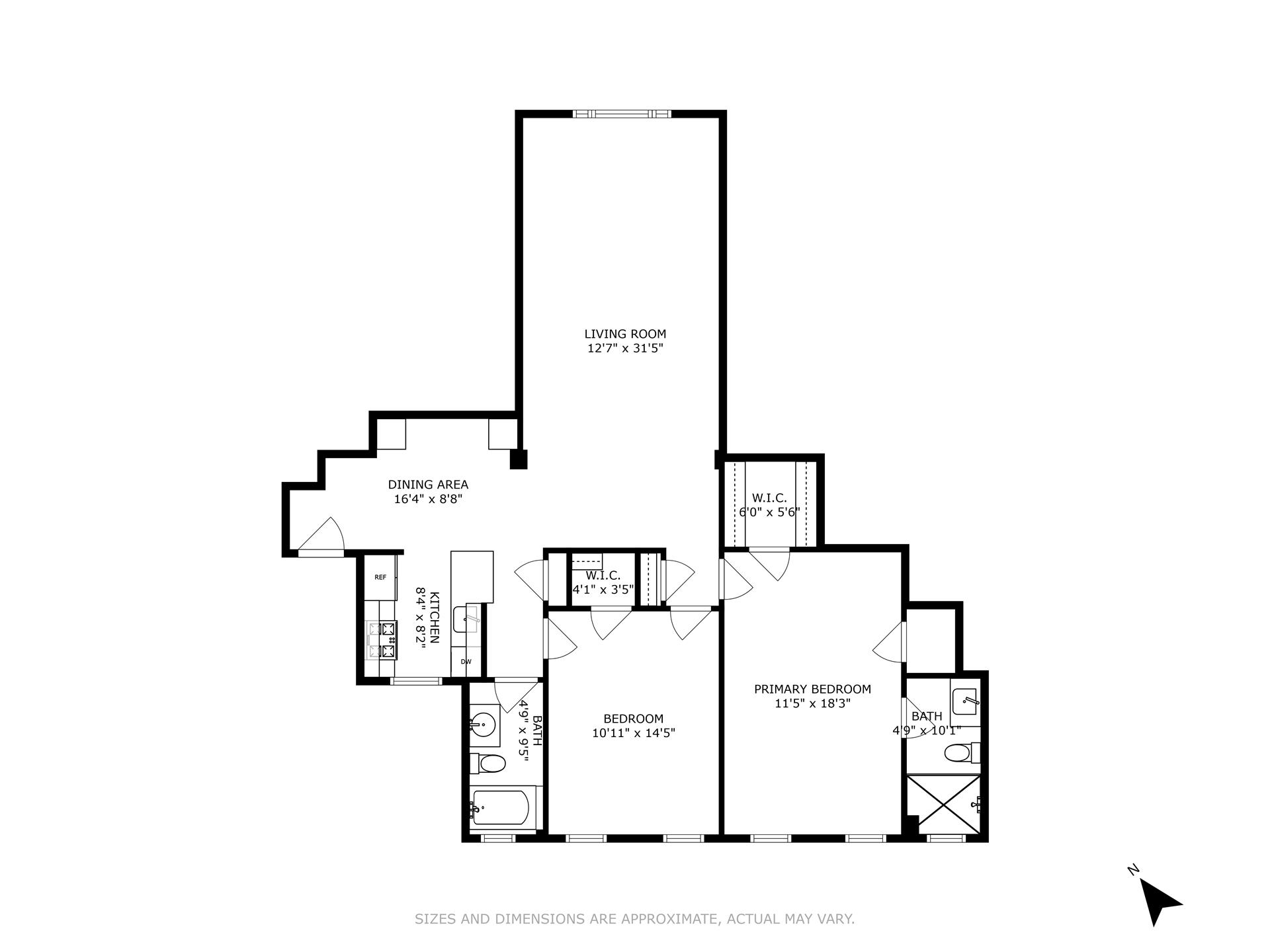 Floorplan for 520 East 90th Street, 6G