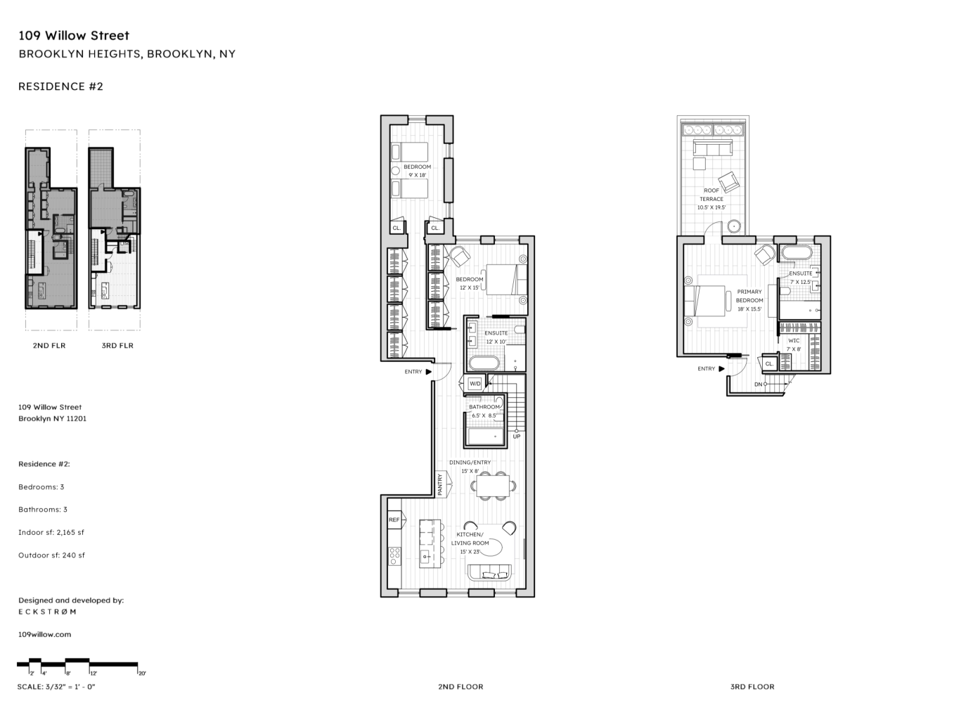 Floorplan for 109 Willow Street, 2