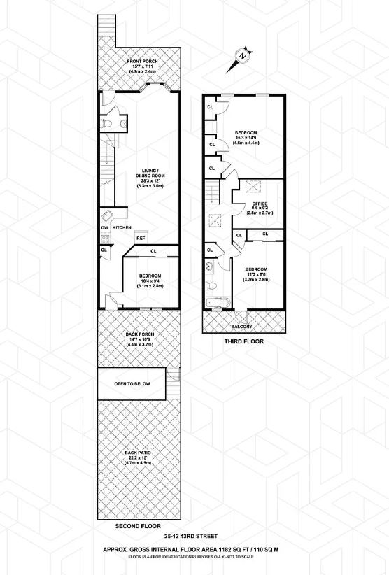 Floorplan for 25-12 43rd Street, 2