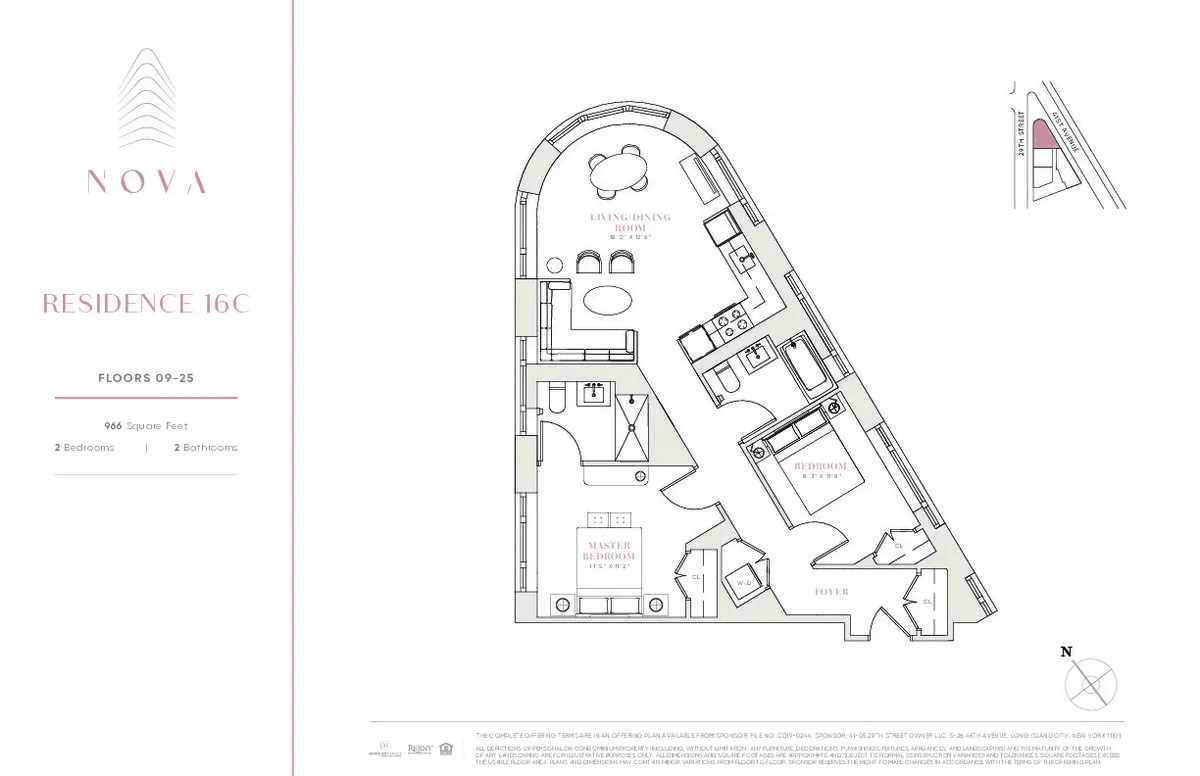 Floorplan for 29-18 41st Avenue, 14-C