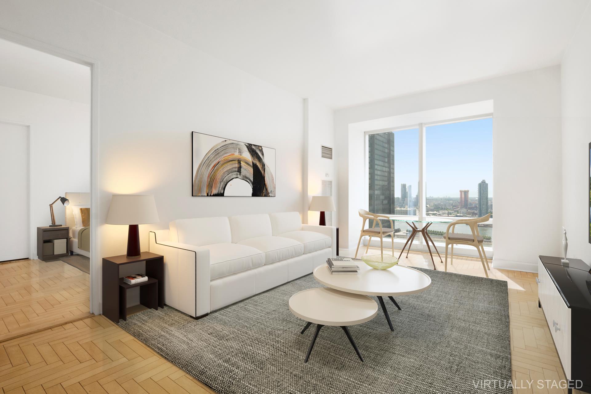 845 United Nations Plaza 25B, Turtle Bay, Midtown East, NYC - 1 Bedrooms  
1 Bathrooms  
3 Rooms - 