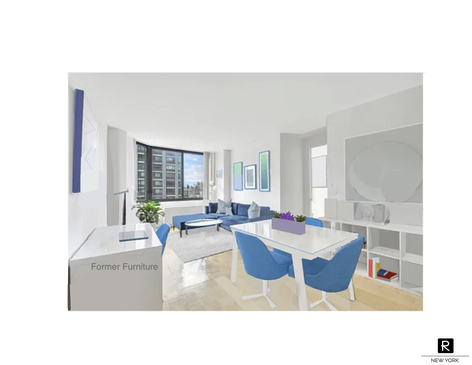 200 East 65th Street 16-B, Upper East Side, Upper East Side, NYC - 1 Bedrooms  
1 Bathrooms  
3 Rooms - 