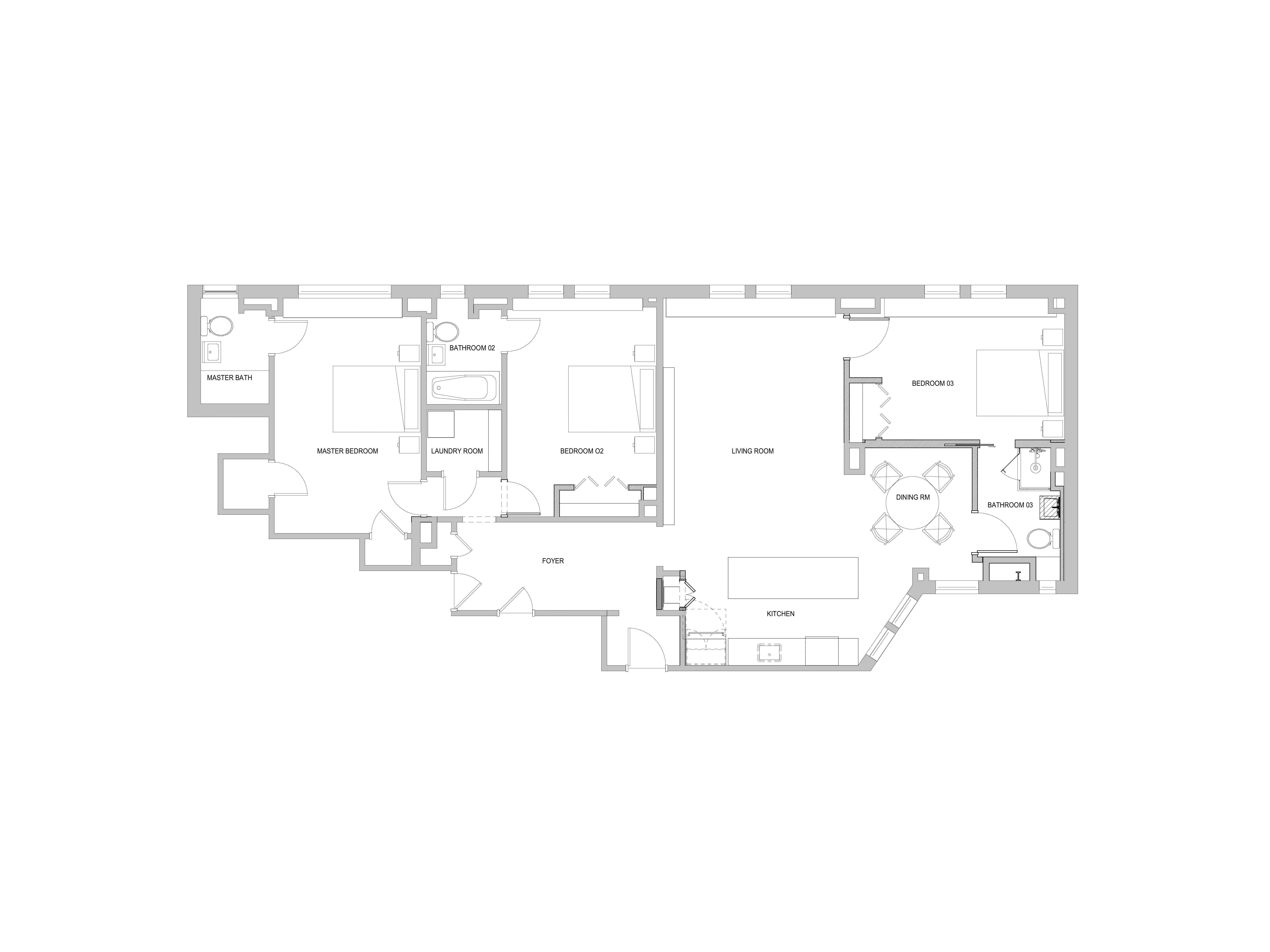 Floorplan for 47 Plaza Street, 5B