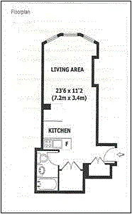 Floorplan for 160 East 91st Street, 1J