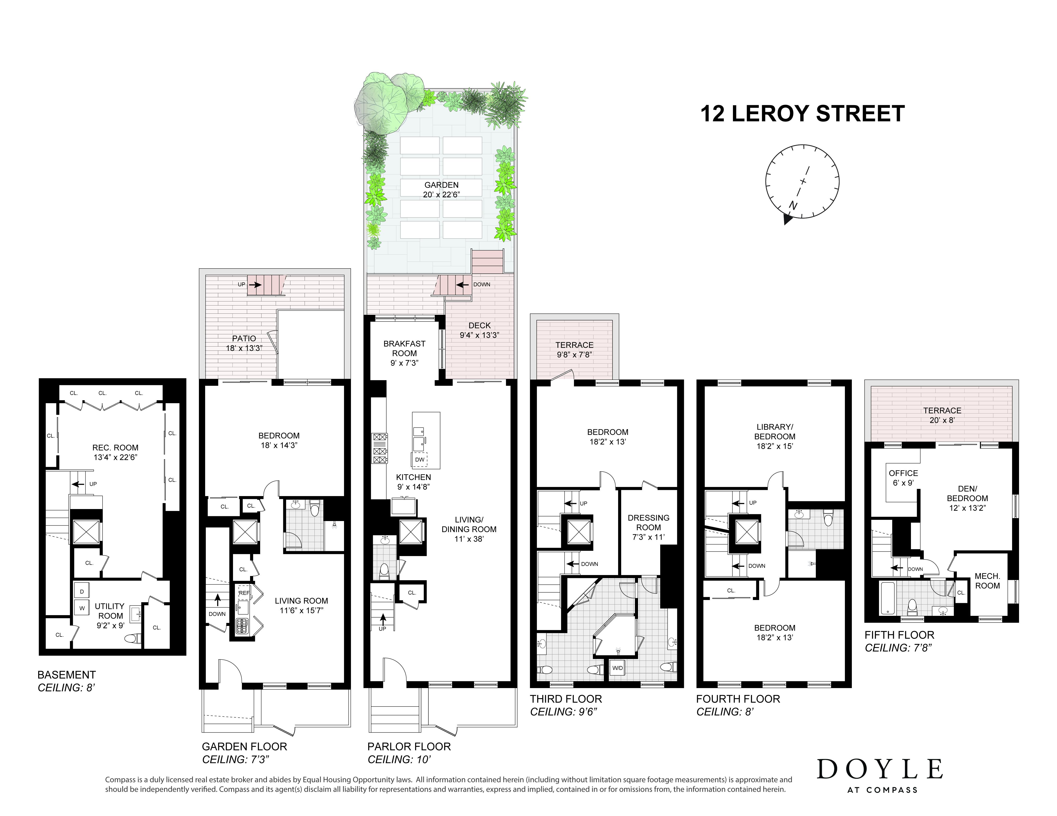 Floorplan for 12 Leroy Street