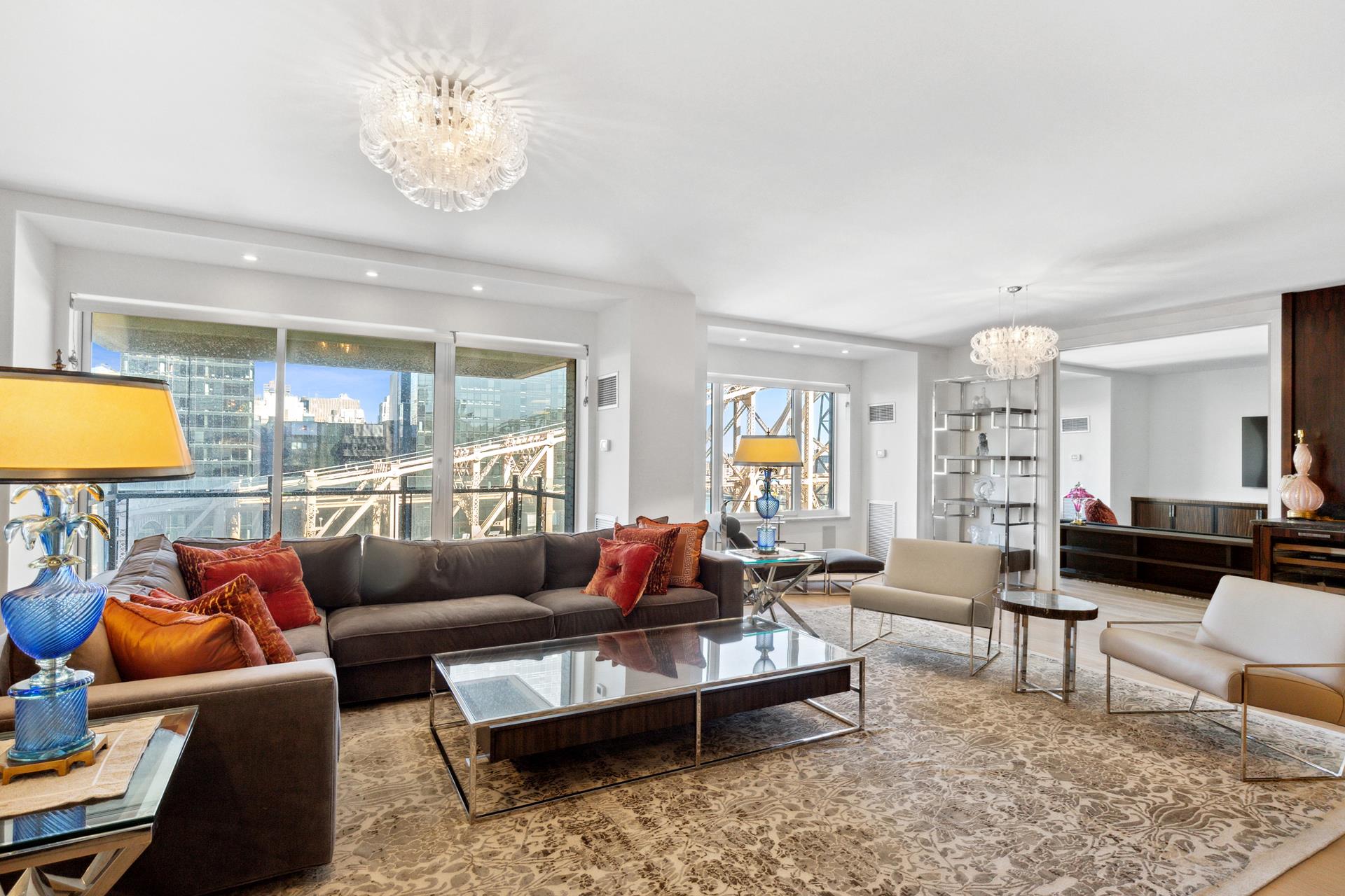 425 East 58th Street 12Ef, Sutton Place, Midtown East, NYC - 5 Bedrooms  
5.5 Bathrooms  
11 Rooms - 