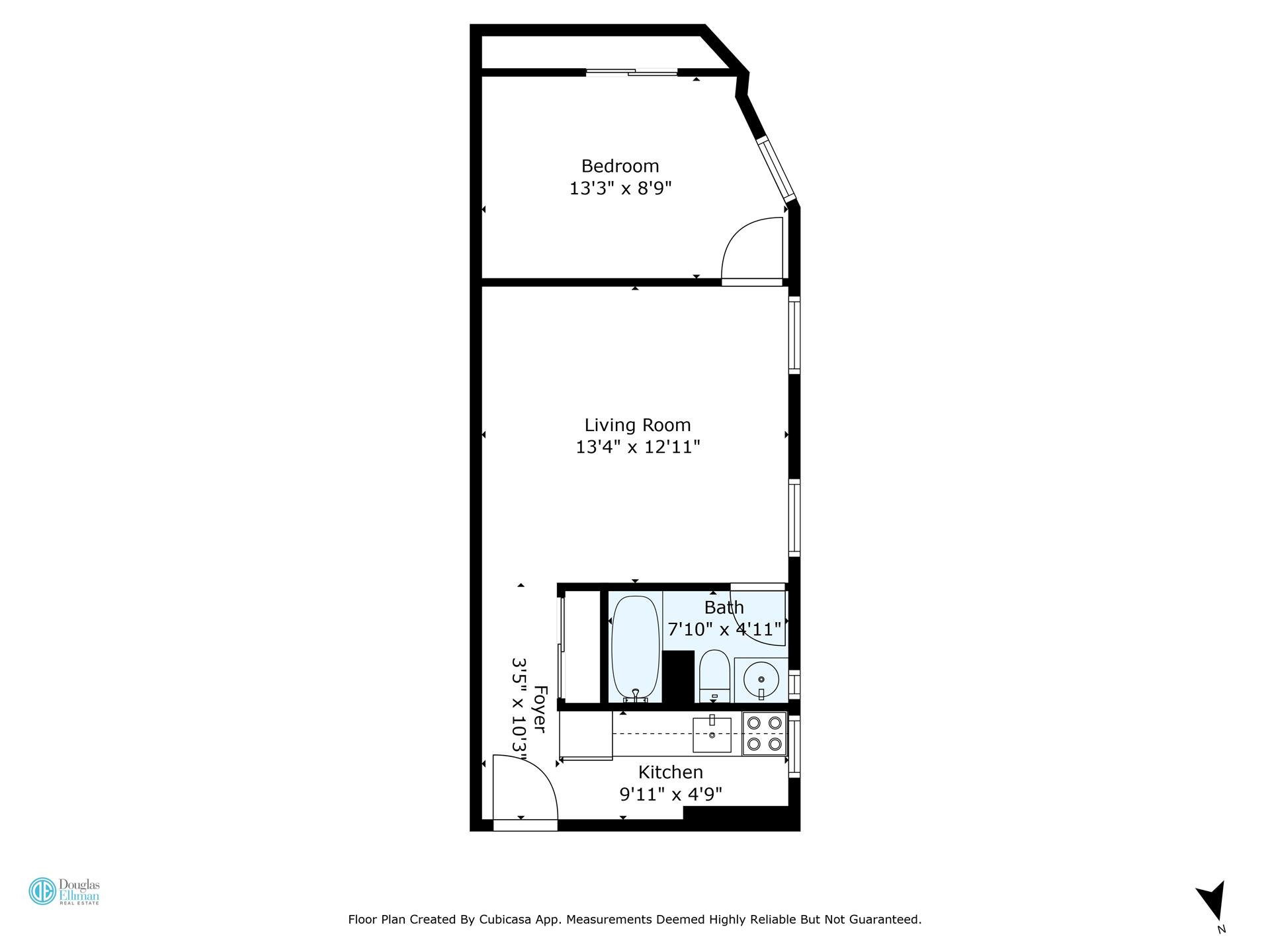 Floorplan for 415 East 75th Street, 10