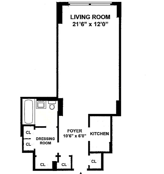 Floorplan for 240 East 76th Street, 6R