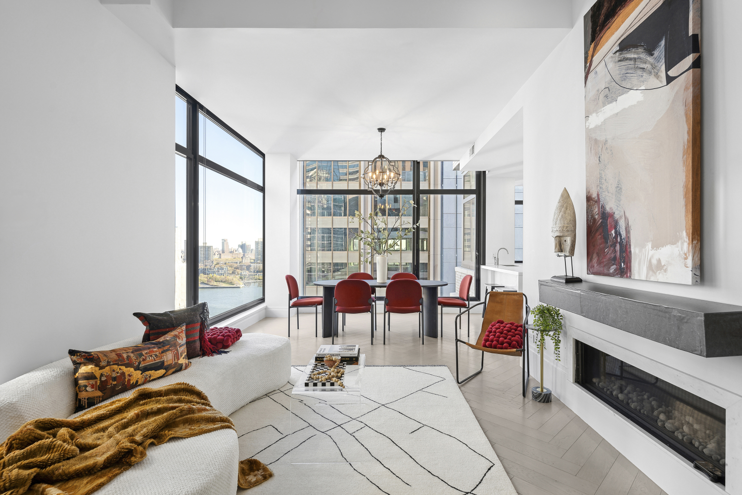 101 Wall Street Pha, Financial District, Downtown, NYC - 3 Bedrooms  
3.5 Bathrooms  
6 Rooms - 