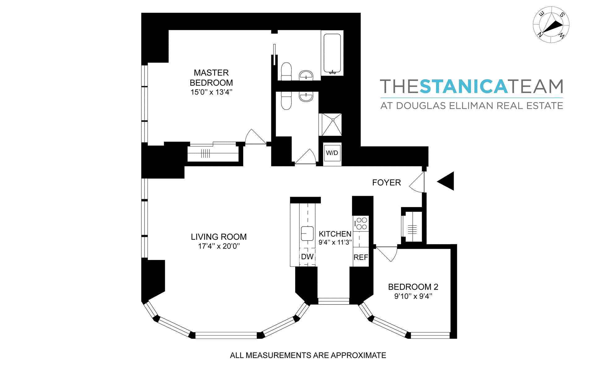 Floorplan for 50 United Nations Plaza, 6C