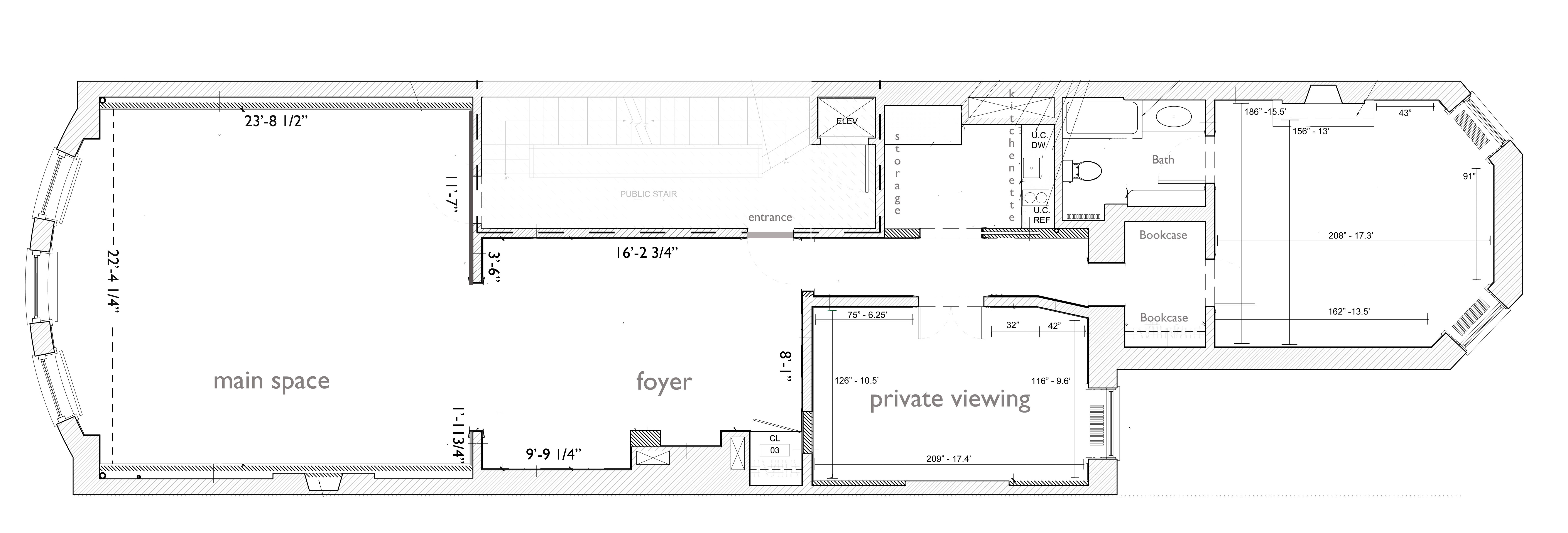 Floorplan for 35 East 67th Street, 3