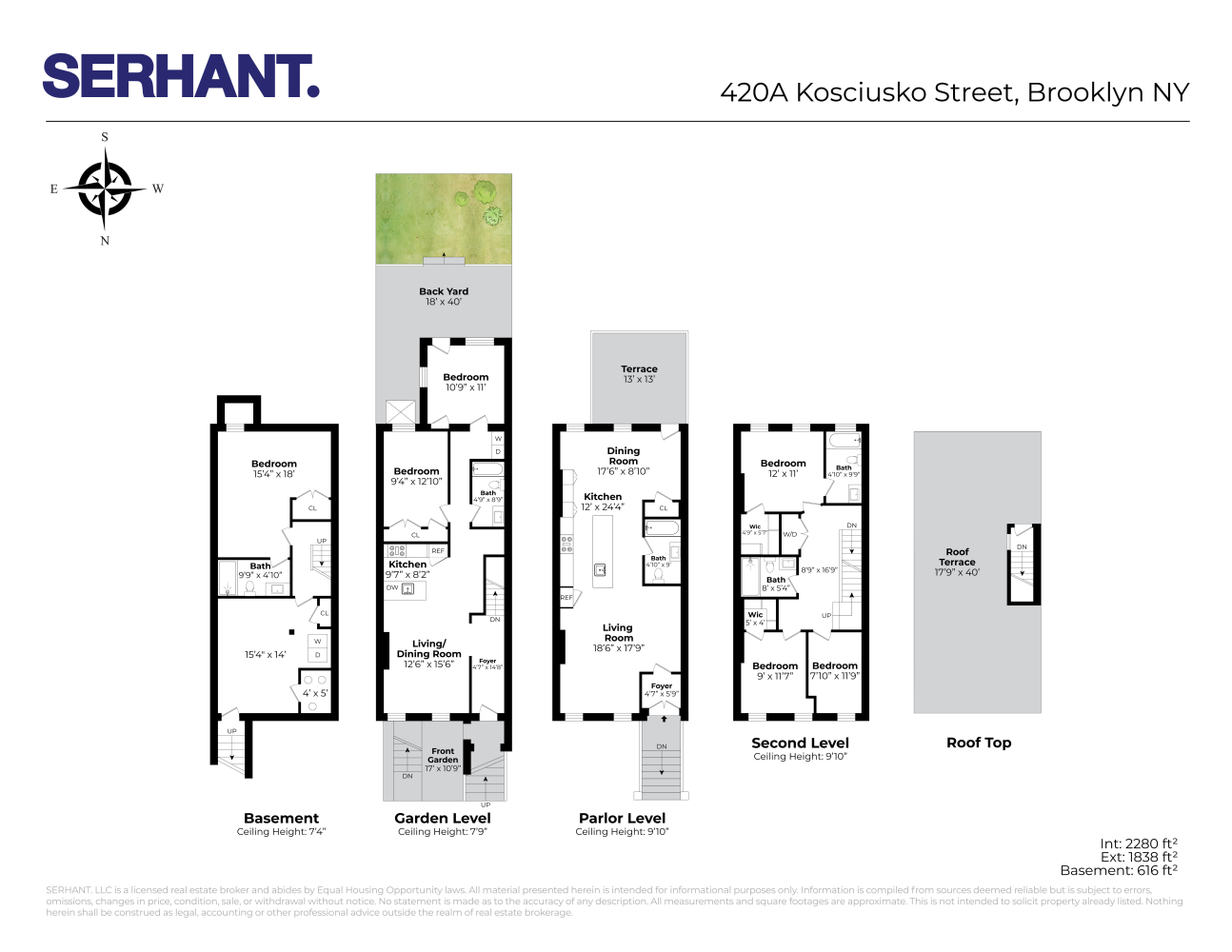 Floorplan for 420 Kosciuszko Street