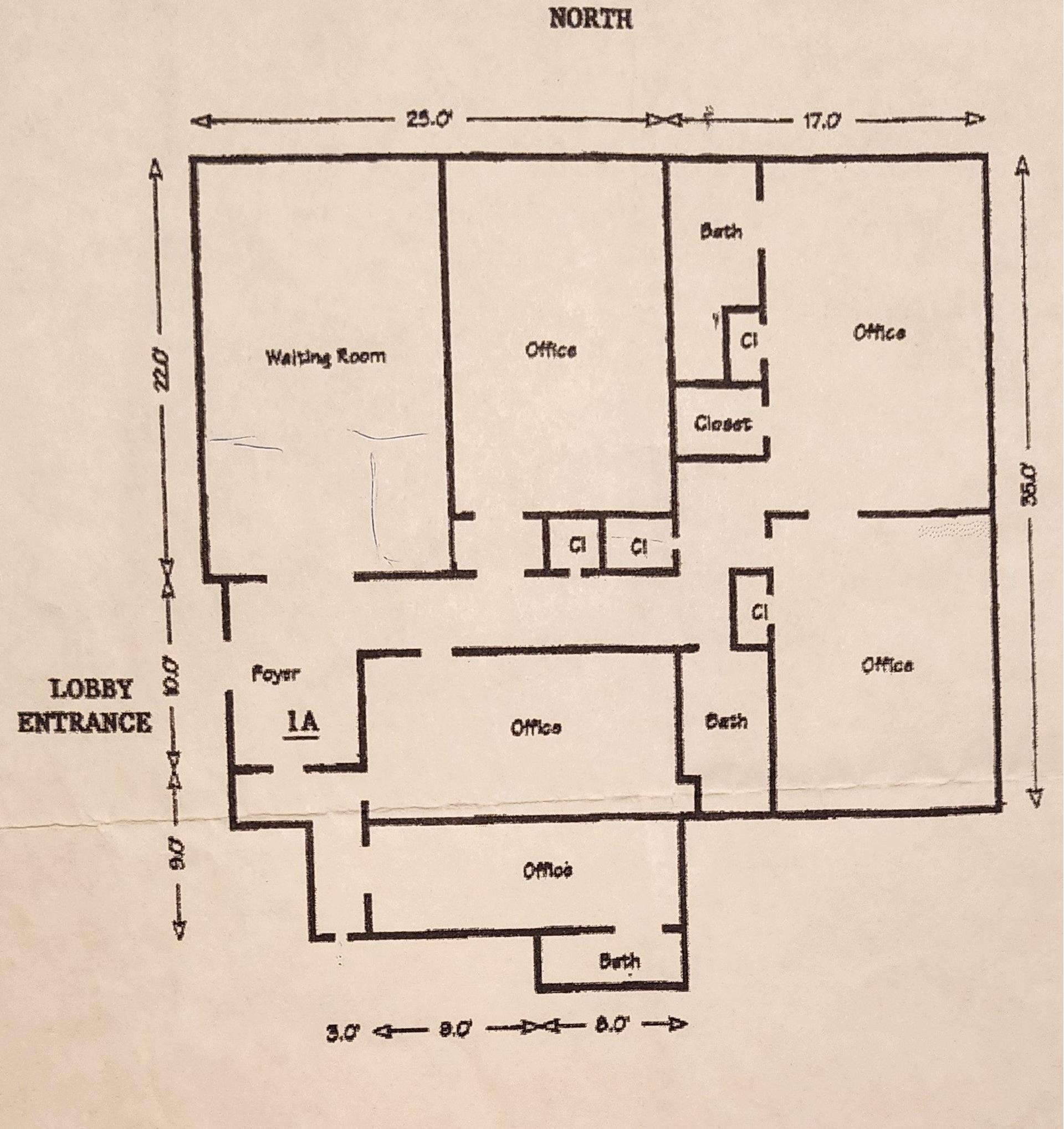 Floorplan for 12 West 96th Street, 1A