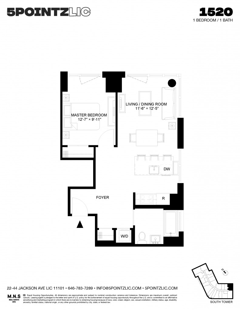 Floorplan for 22-44 Jackson Avenue, 1520