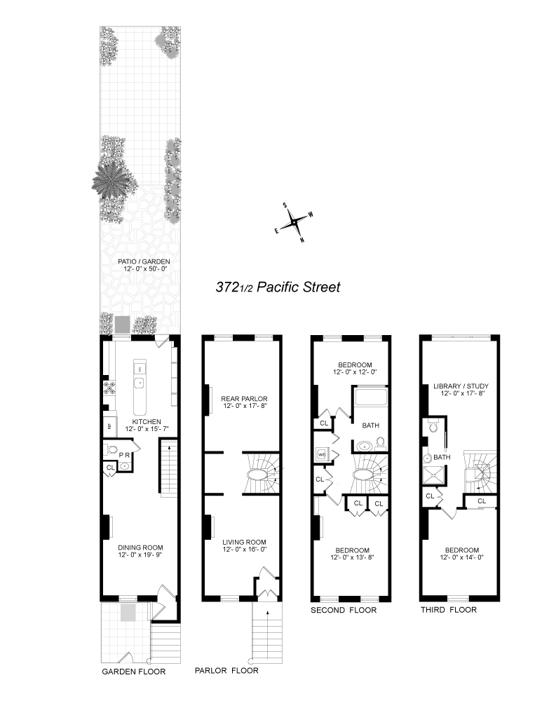 Floorplan for Pacific Street