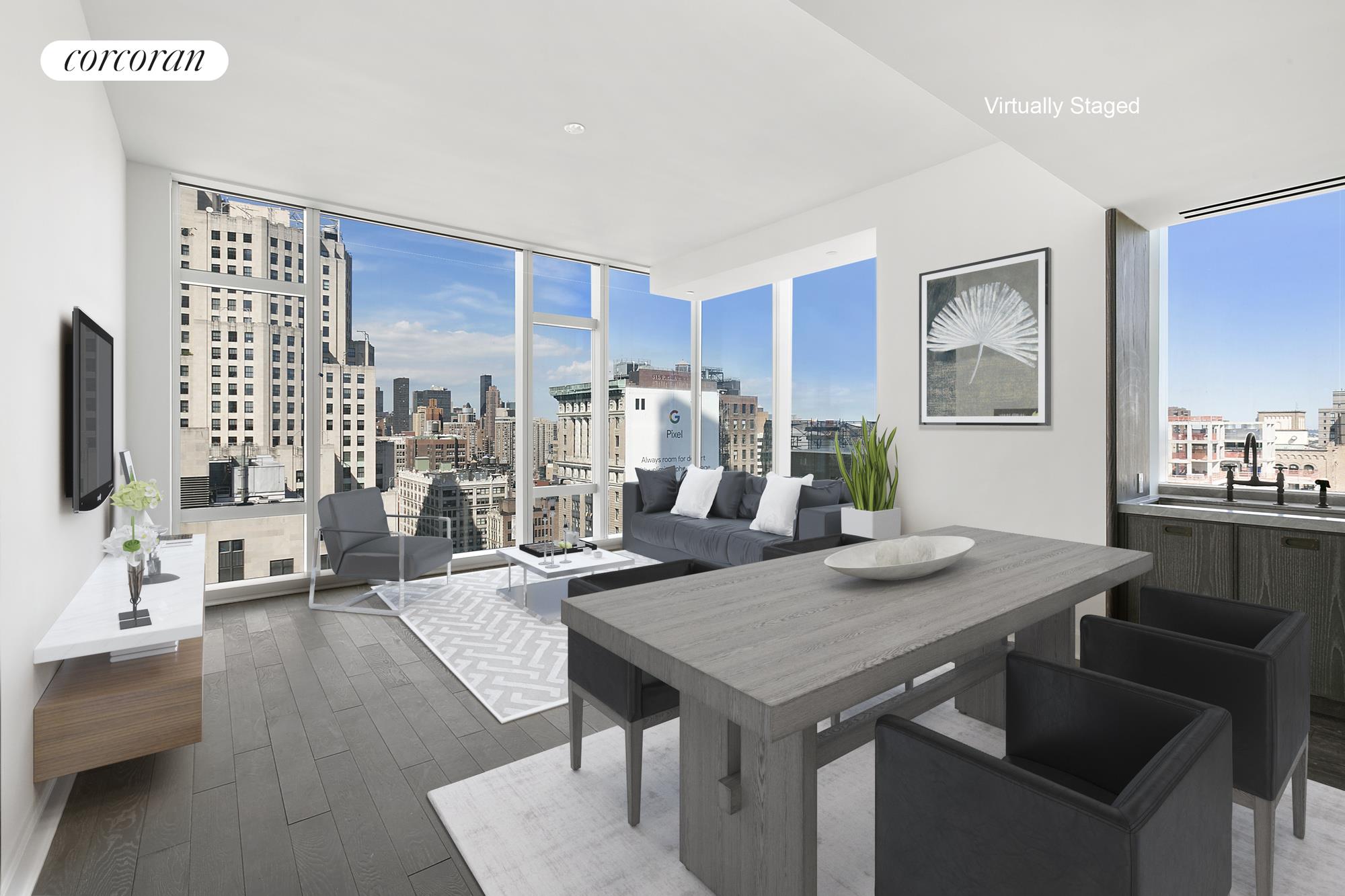 Photo 1 of 45 East 22nd Street 26B, Flatiron, NYC, $3,950,000, Web #: 1095316223