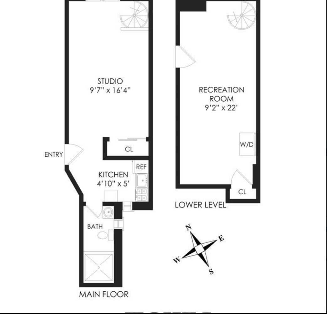 Floorplan for 238 East 82nd Street, 1A