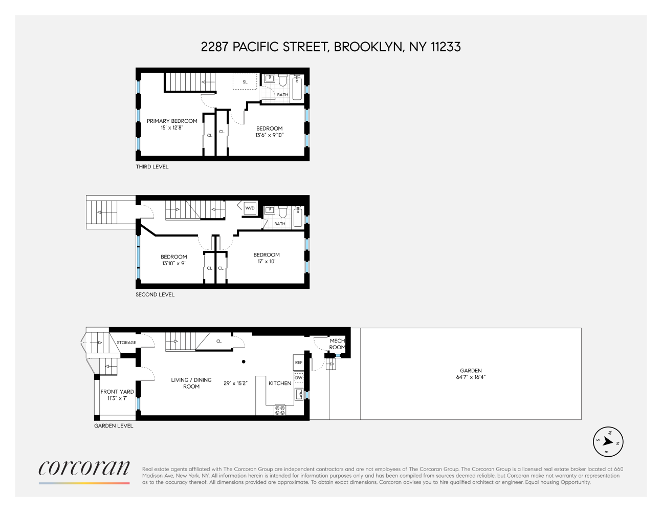 Floorplan for 2287 Pacific Street