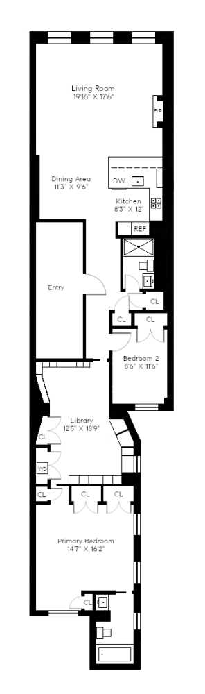 Floorplan for 4 East 82nd Street, 5