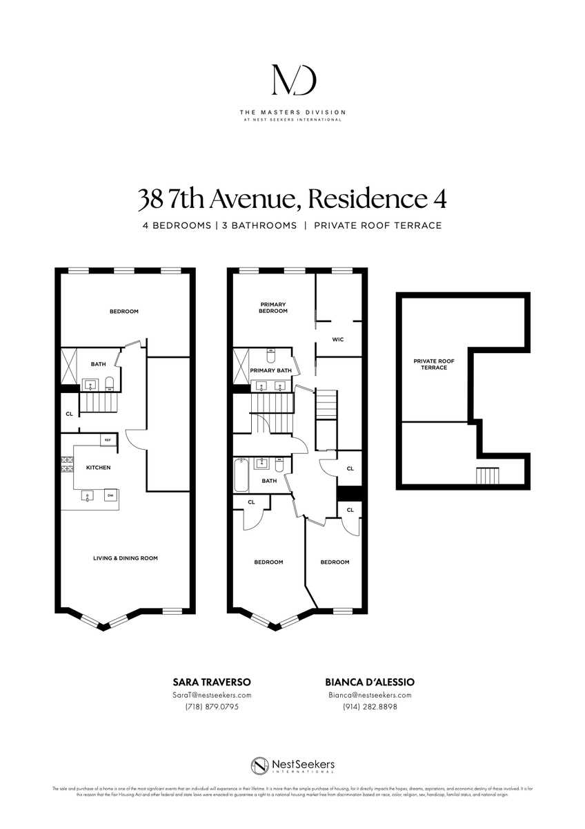 Floorplan for 38 7th Avenue, 4