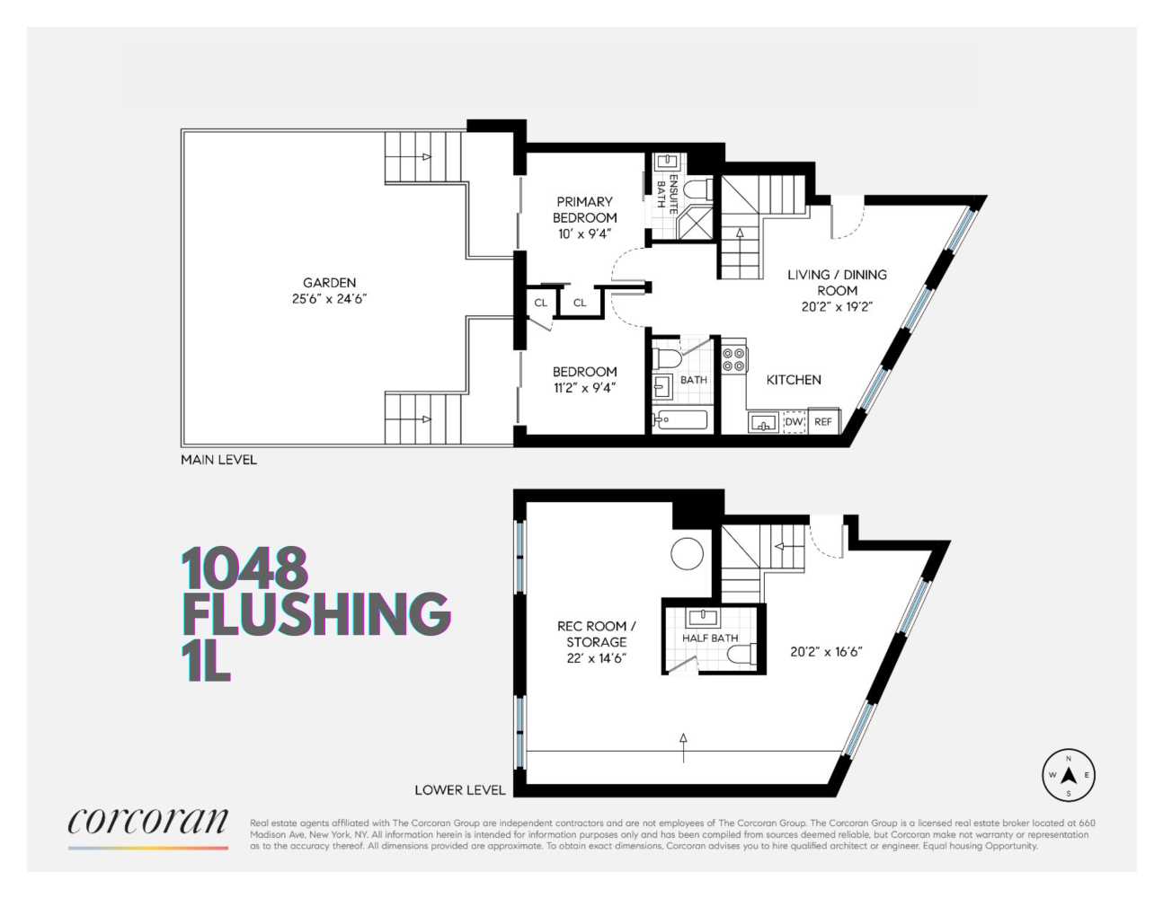 Floorplan for 1048 Flushing Avenue, 1L