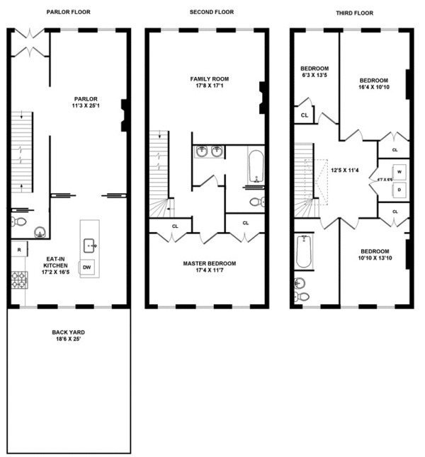 Floorplan for 371 9th Street, 2