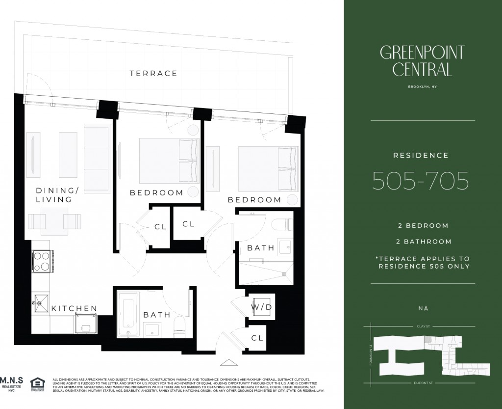 Floorplan for 75 Dupont Street, 605