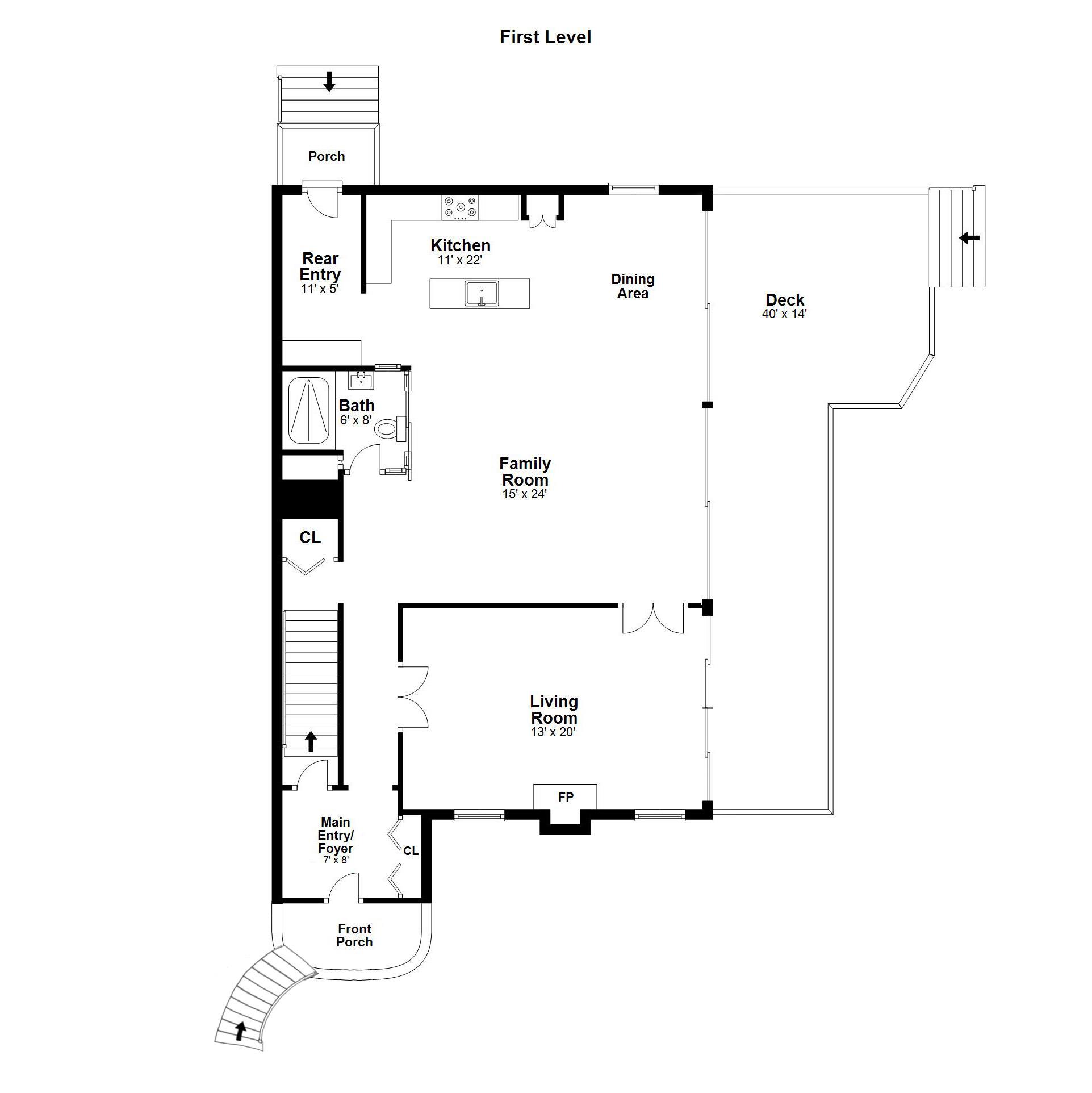 Floorplan for 8 Tier Street