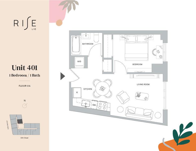 Floorplan for 29-17 40th Avenue, 401