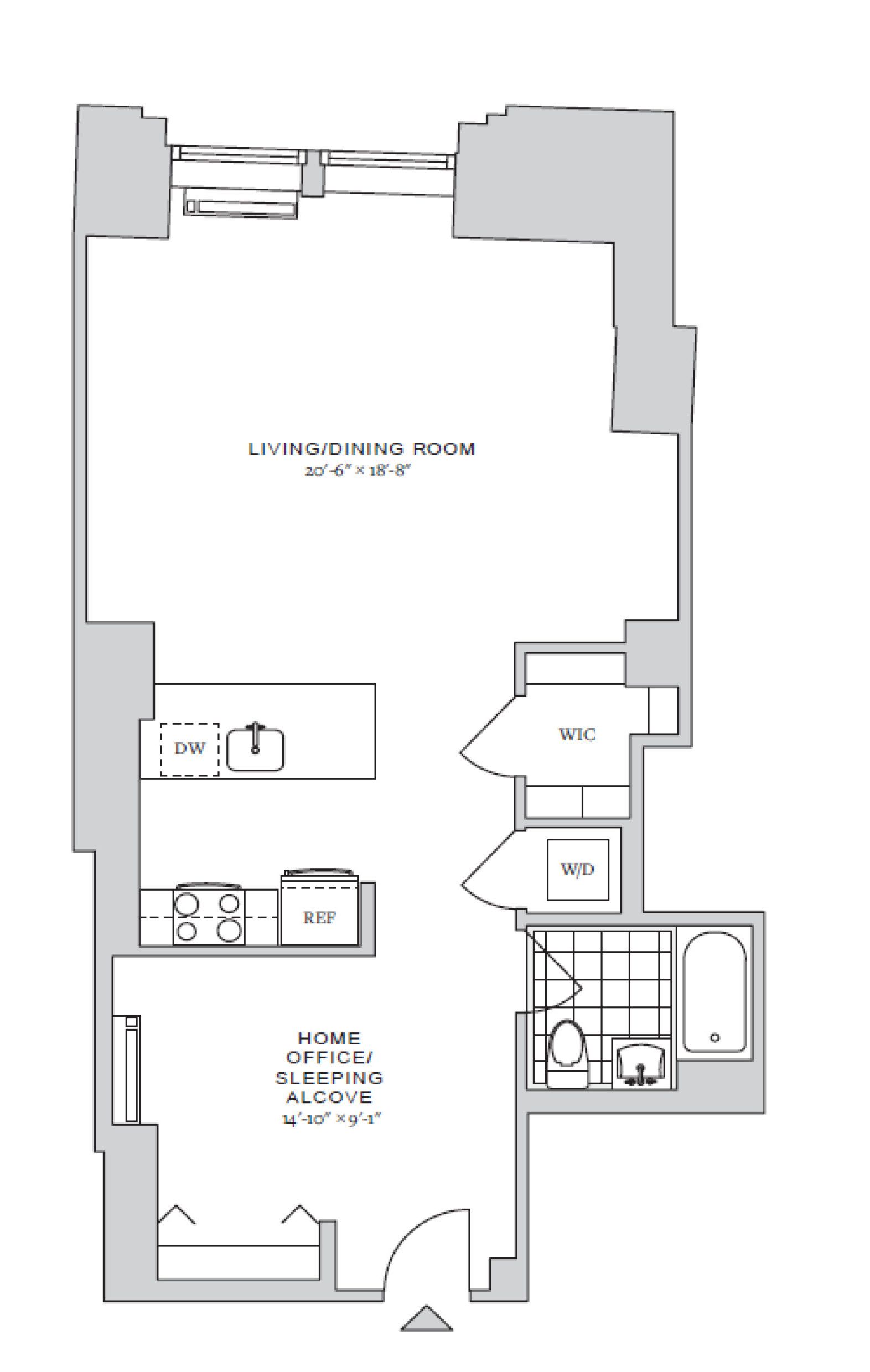 Floorplan for 70 Pine Street, 1514