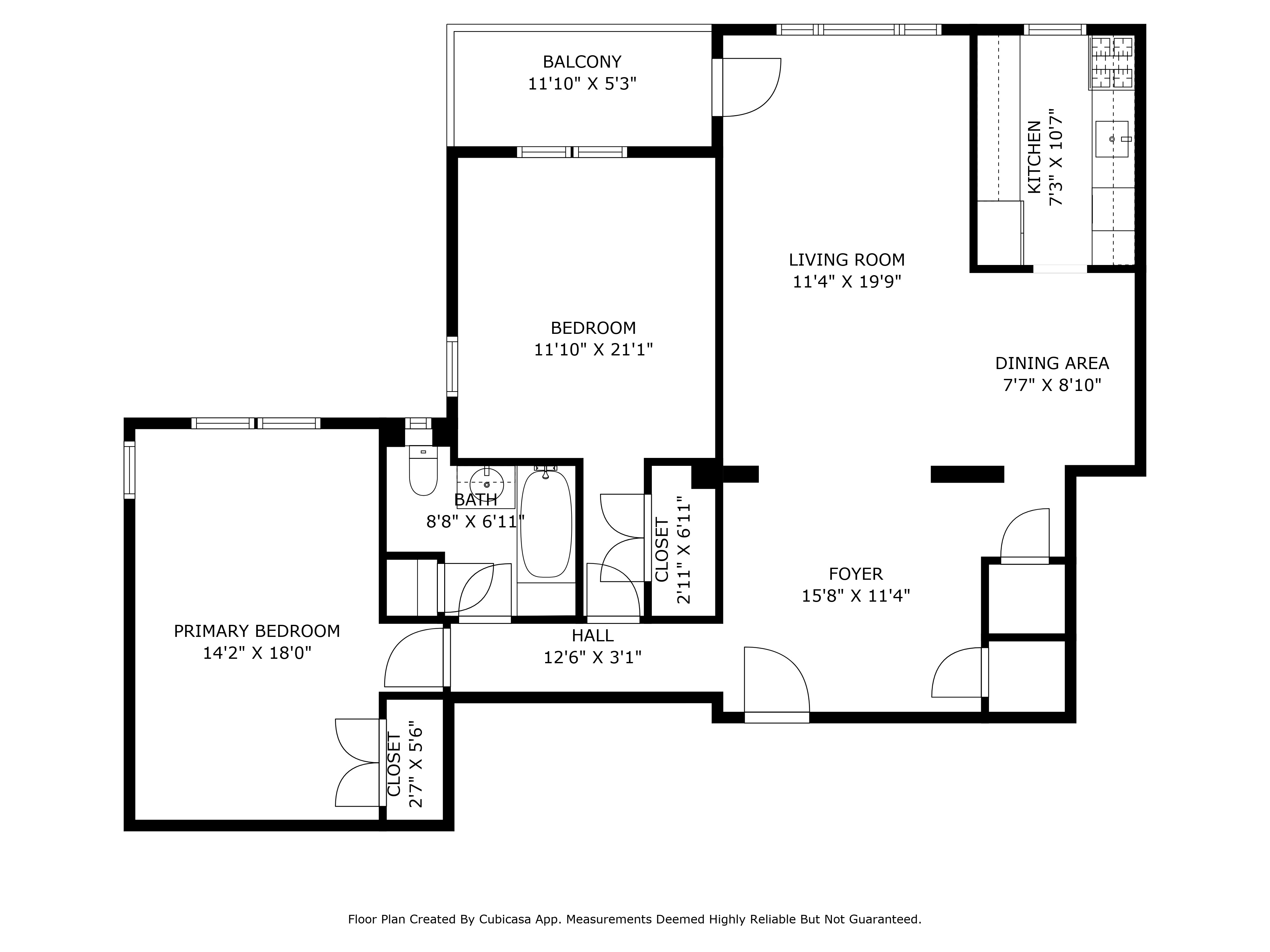 Floorplan for 34-41 85th Street, 4A