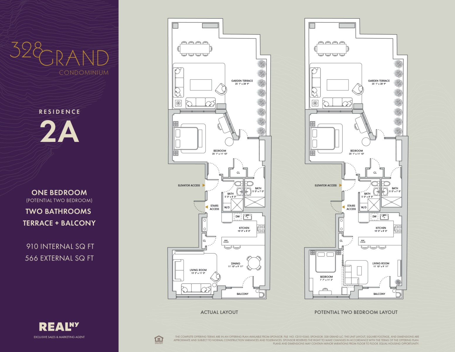 Floorplan for 328 Grand Street, 1C