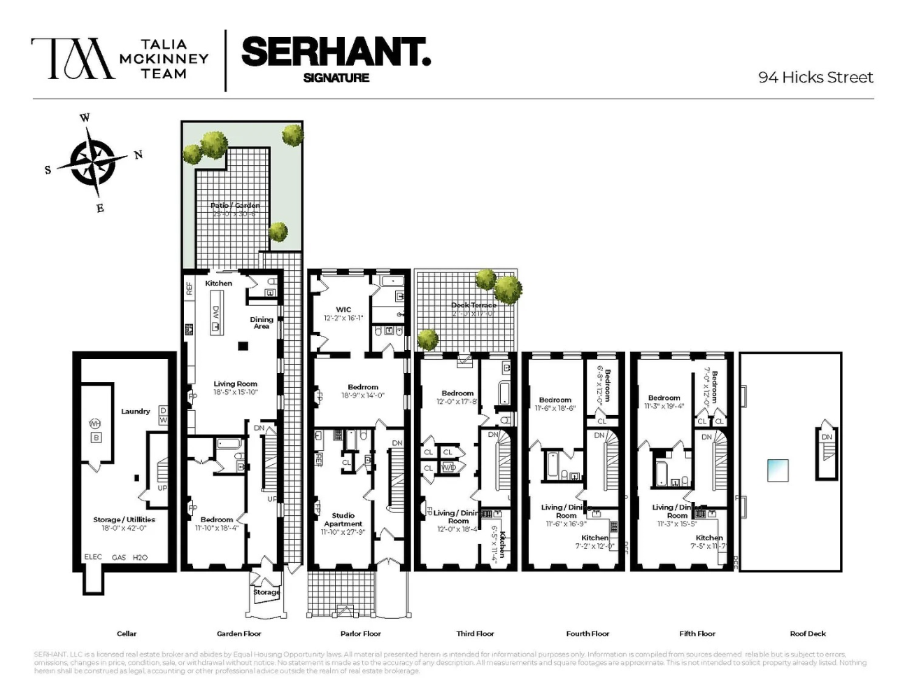 Floorplan for 94 Hicks Street