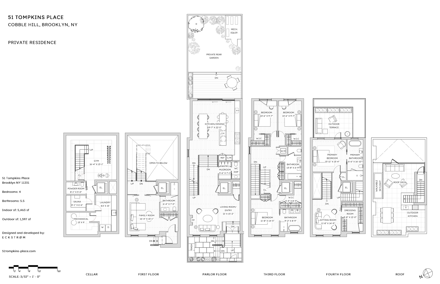 Floorplan for 51 Tompkins Place