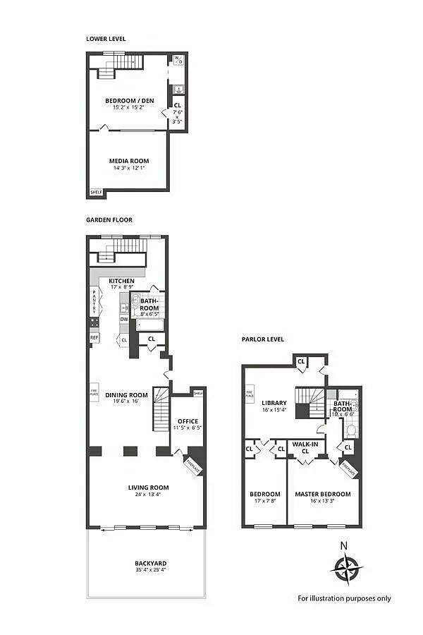 Floorplan for 54 Morton Street, 1