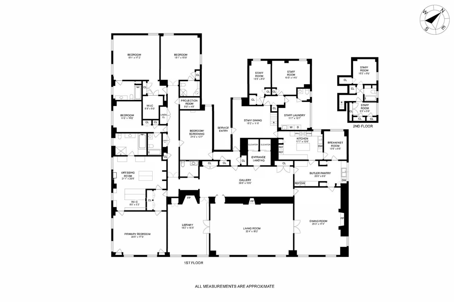 Floorplan for 778 Park Avenue, 12THFLOOR