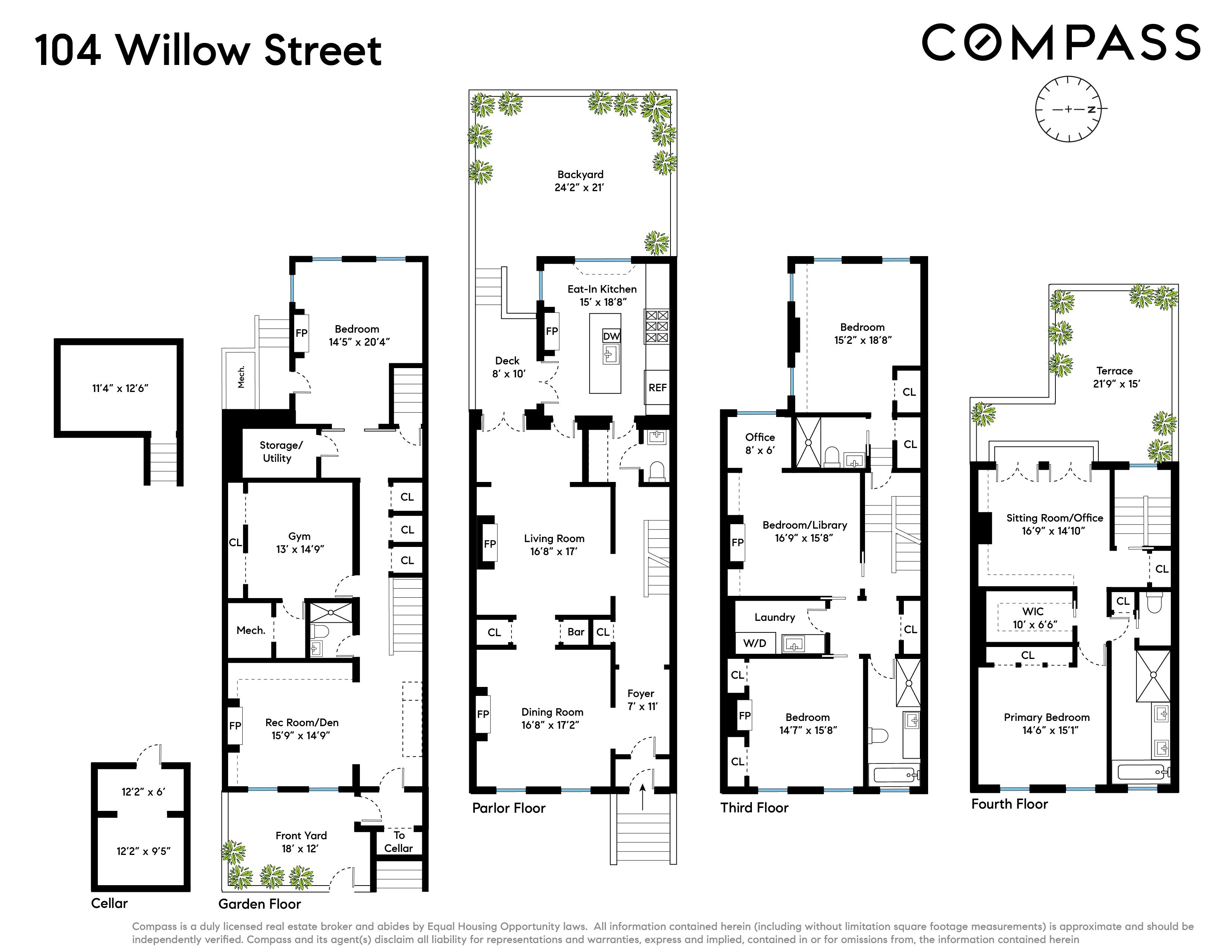 Floorplan for 104 Willow Street