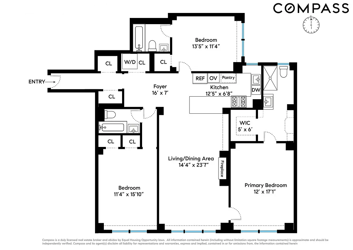 Floorplan for 225 East 73rd Street, 4CC