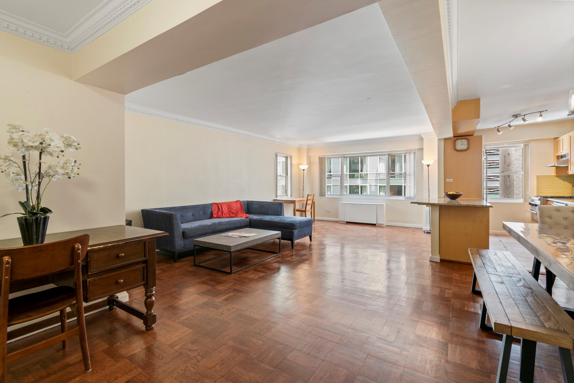 100 West 57th Street 9N, Chelsea And Clinton, Downtown, NYC - 2 Bedrooms  
2 Bathrooms  
6 Rooms - 