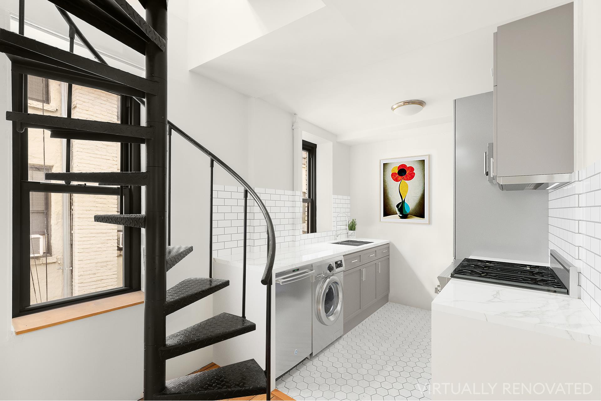 465 West 46th Street 4W, Hells Kitchen, Midtown West, NYC - 1 Bedrooms  
1 Bathrooms  
3 Rooms - 