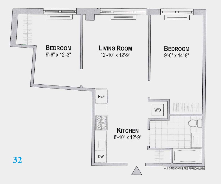 Floorplan for 31-07 38th Avenue, 32