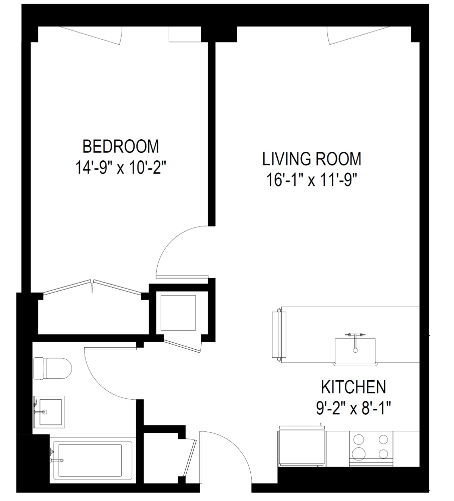 Floorplan for 54 Noll Street, 367