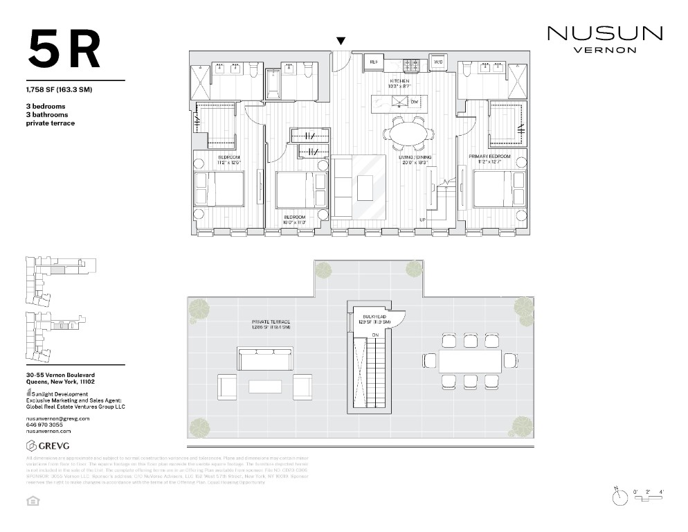 Floorplan for 30-55 Vernon Boulevard, 5R