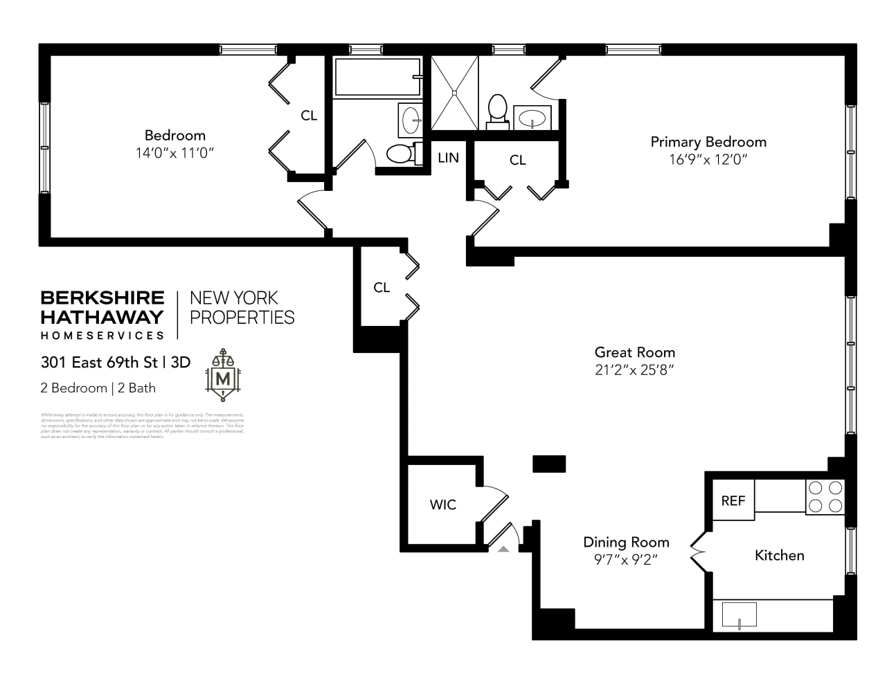 Floorplan for 301 East 69th Street, 3D