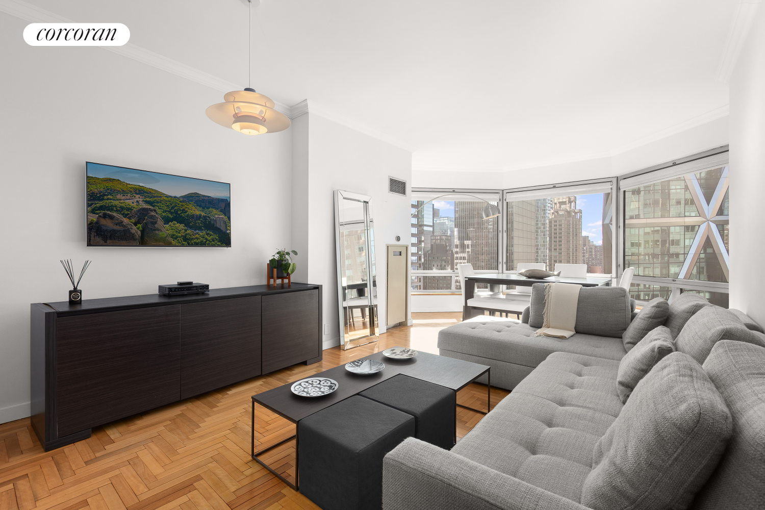 Photo 1 of 301 West 57th Street 29D, Midtown West, NYC, $1,395,000, Web #: 1097251364