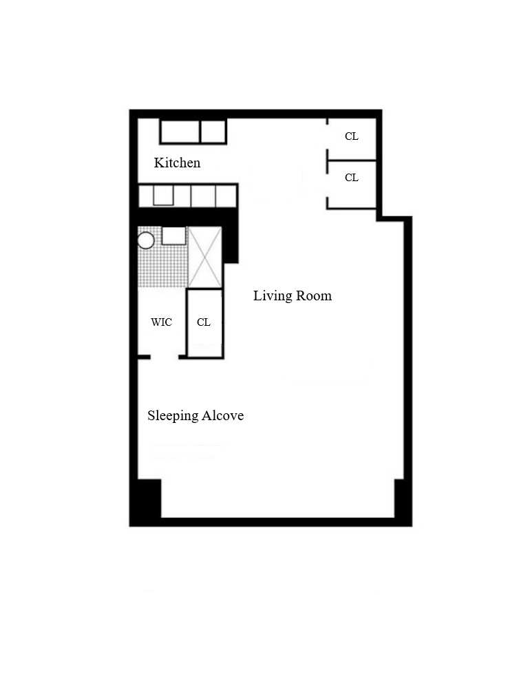 Floorplan for 166 East 61st Street, 10L