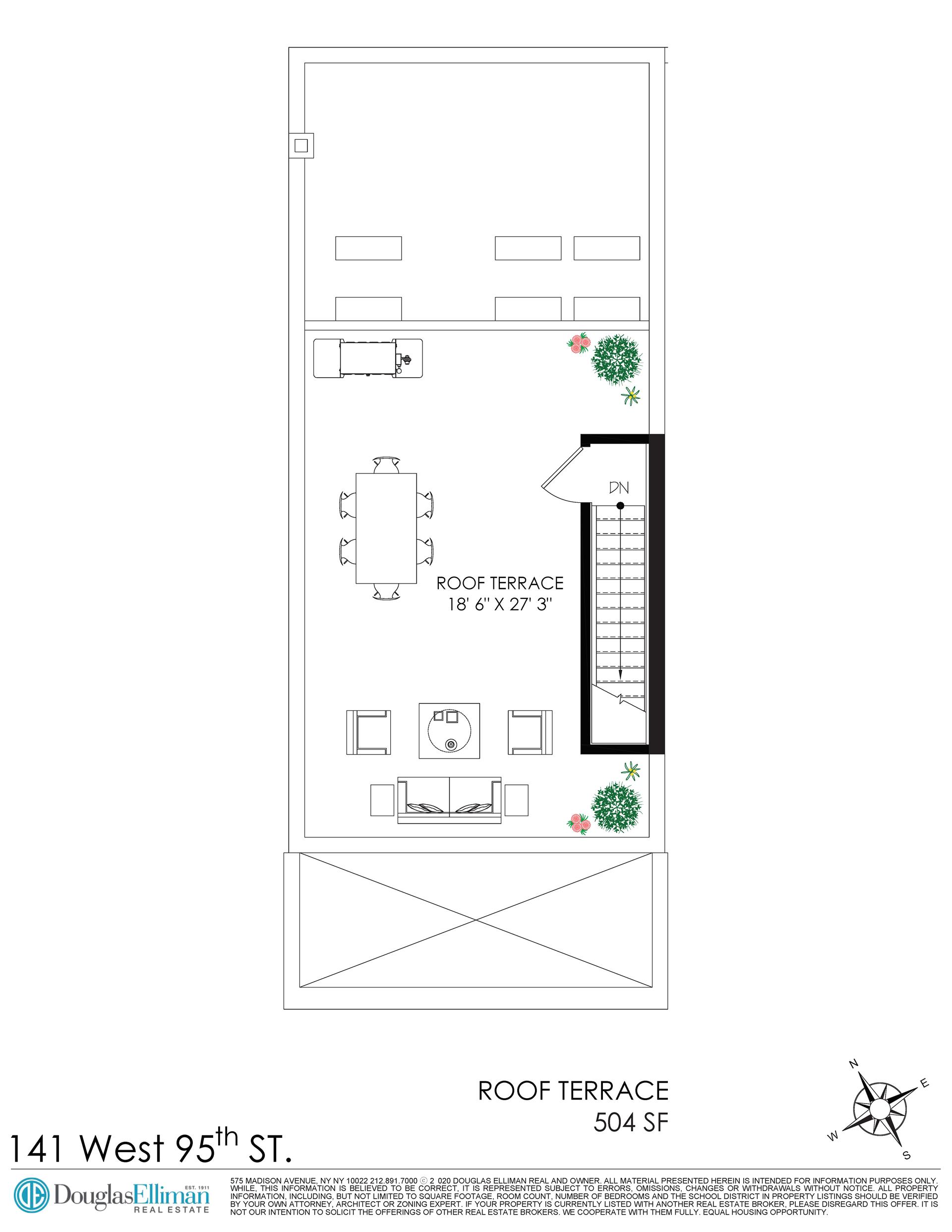 Floorplan for 141 West 95th Street